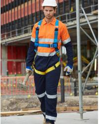 Cotton Drill Coverall with 3M Tapes | Men's